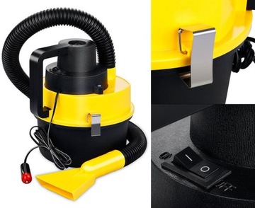 АВТОМОБИЛЬНЫЙ ПЫЛЕСОС 150 ВТ С БЕЗРУЧНЫМ ФИЛЬТРОМ ДЛЯ ВОДЫ