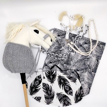 PAK ŚREDNI M - akcesoria hobby horse -różne kolory