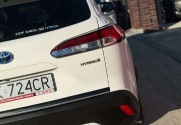 Toyota Corolla Cross 2.0 Hybrid Dynamic Force 197KM 2023 Toyota Corolla Cross 1WL ASO Salon PL FV23 Kamera CarPlay AndroidAuto Akty, zdjęcie 39