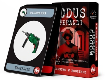 Detektyw MODUS OPERANDI Wszystko w Rodzinie GRA IMPREZOWA na PREZENT
