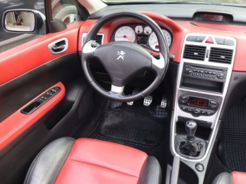 Peugeot 307 I Cabrio 2.0 16V 136KM 2005 Peugeot 307 2.0, Klima, Klimatronic,ALU, El. szyby, zdjęcie 6