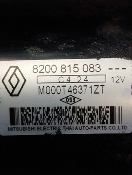 DACIA DOKKER 2014 1.6 STARTÉR 8200815083