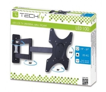 UCHWYT ŚCIENNY TV LED/LCD 19-37