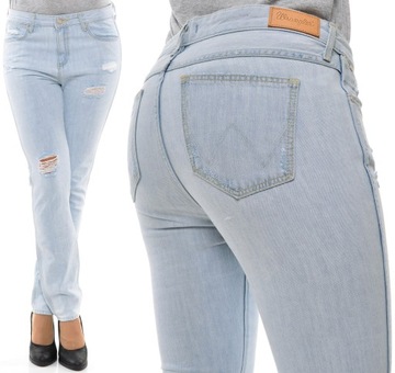 WRANGLER spodnie SLIM regular BOYFRIEND W30 L32