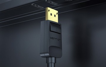 КАБЕЛЬНЫЙ АДАПТЕР VENTION DISPLAYPORT DP TO HDMI UHD 4K 30HZ FULL HD 2M