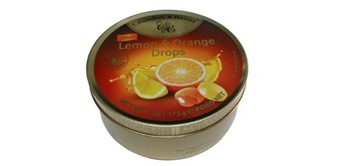 Landrynki Cavendish Lemon & Orange Dropsy 175g