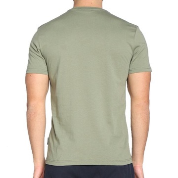Napapijri T-Shirt męski NP0A4FRP Khaki -40%