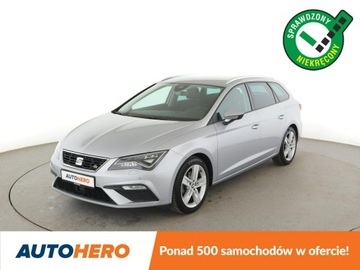 Seat Leon III ST Facelifting 1.4 EcoTSI 150KM 2017 Seat Leon DSG full LED navi klima auto grzane