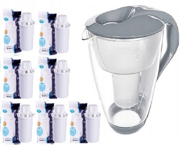 SZKLANY DZBANEK FILTRUJĄCY DAFI CRYSTAL 7 FILTRY