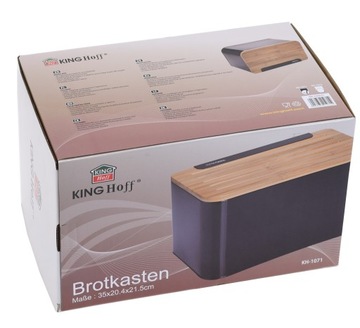 ХЛЕБ Контейнер для хлеба ХЛЕБ БАМБУКОВАЯ ДОСКА