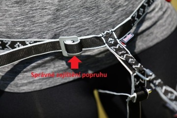 РЕМЕНЬ MANMAT CANICROSS, ЧЕРНЫЙ S