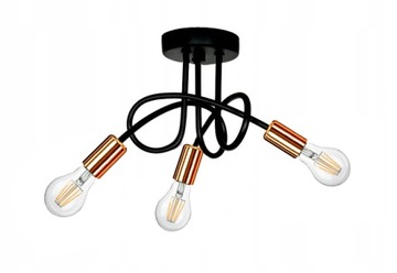 LAMPA SUFITOWA ,ŻYRANDOL SALONU 30-122KPM/BK