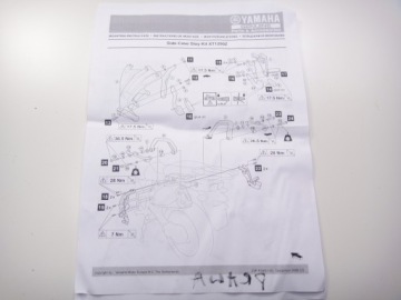 Yamaha XT1200Z Super Tenere 23p-f84g0-00 Крепление на стойку боковое крепление багажника