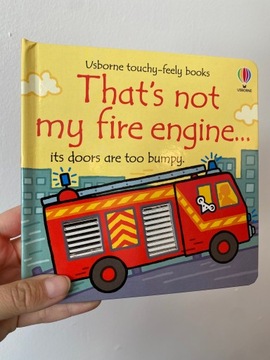 That's Not My Fire Engine... - Książka sensoryczna