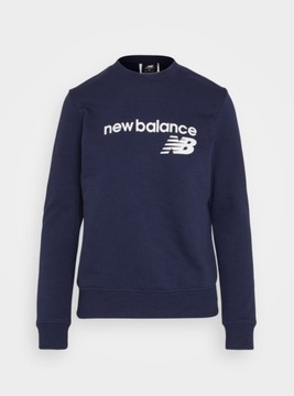 Bluza damska NEW BALANCE granatowa z logo S