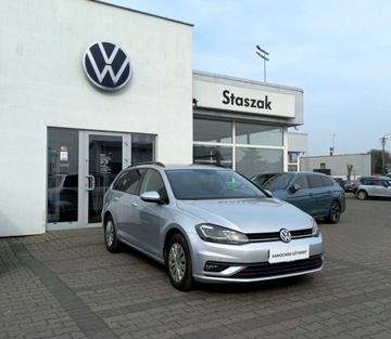 Volkswagen Golf VII Variant Facelifting 1.6 TDI-CR DPF BMT 115KM 2020 Volkswagen Golf 1,6 TDI 115kM Klima,APP,Czujni...