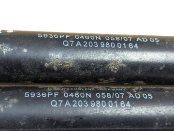 VZPĚRA/TLAKOVAČ KRYT KUFRU MERCEDES-BENZ C W203 FACELIFT CL203 2007