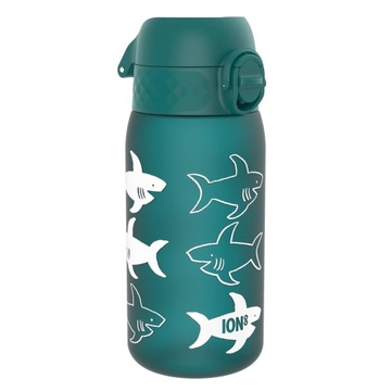 Бутылка для воды детская Школьная Sharks 400мл ION8