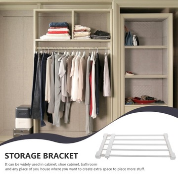 РАЗДВИЖНЫЕ ПОЛКИ, МНОГОСТОРОННЕЕ РАЗДЕЛЕНИЕ ГАРДЕРОБА