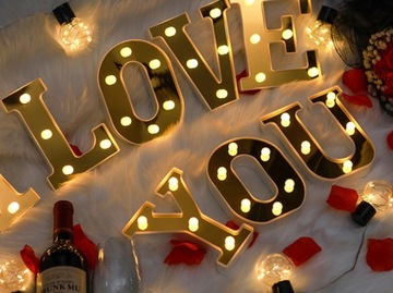 БУКВЫ СВЕТОДИОДНЫЕ БУКВЫ СВЕТЯЩИЕСЯ БЕЛЫЕ 3D НАПИСЬ 16СМ