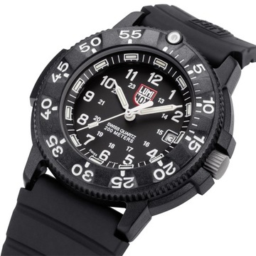 Zegarek Męski Luminox XS.3001.F czarny bransoleta