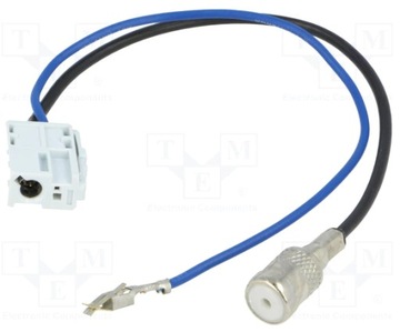 Gniazdo; adapter antenowy; ISO; Honda