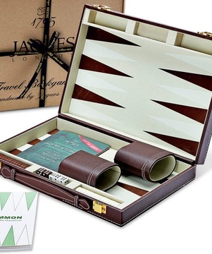 Jaques of London Backgammon Tryktrak UK