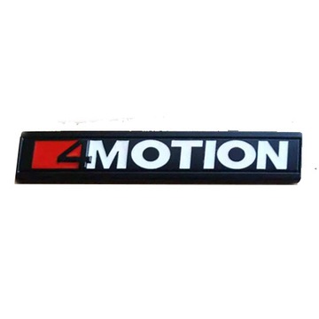 EMBLEMAT ZNACZEK tył 4MOTION naklejany metal vw