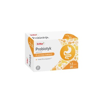 PROBIOTYK, Dr.Max, 20kapsułek, SUPLEMENT DIETY