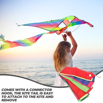 СТРИМЕРЫ PARTY KITE ХВОСТОВАЯ ТРУБА НА УЛИЦЕ