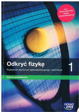 ODKRYĆ FIZYKĘ 1 PODRĘCZNIK ZP NOWA ERA