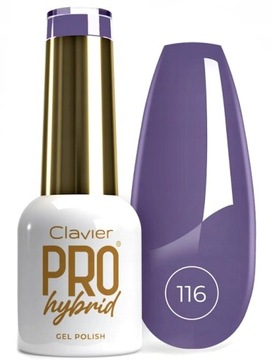 Lakier Hybrydowy Do Paznokci ProHybrid Gold Clavier 8 ml -116