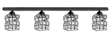 LAMPA SUFITOWA,KRYSZTAŁKI DO SALONU SPELL 201A LED