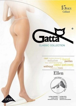 МАТОВЫЕ КОЛГОТКИ GATTA ELLEN 15 DEN DAINO 3-M