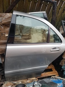 DVEŘE LEVÉ ZADNÍ MERCEDES S TŘÍDA W220 FACELIFT