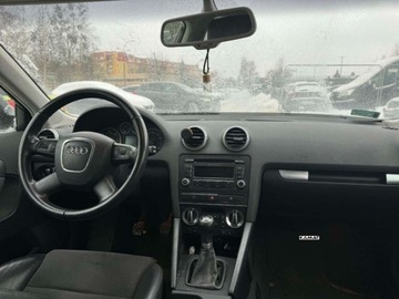 Audi A3 8P Hatchback 3d 2.0 TDI PD 140KM 2008 Audi A3 Sportback Audi A3 Sportback 2,0 Diesel Bogate Wyposazenie Hak Zami, zdjęcie 6