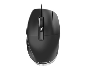 Mysz ergonomiczna przewodowa 3Dconnexion CadMouse Pro 7200DPI USB Czarna