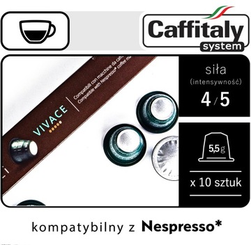 Капсулы Nespresso Уникальный кофе Caffitaly x 60