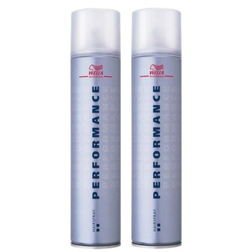 Wella Performance Extra Strong Lakier bardzo mocny 500ml x 2 sztuki Moc 2