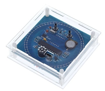 Часы Термометр, дата, будильник + НАБОР ДЛЯ САМОГО КОРПУСА