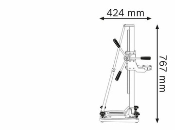 Стойка для сверления Bosch Professional Gcr 180