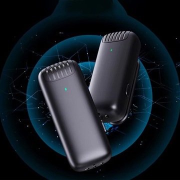 2 беспроводных петличных микрофона USB-C с двойным конденсаторным чехлом