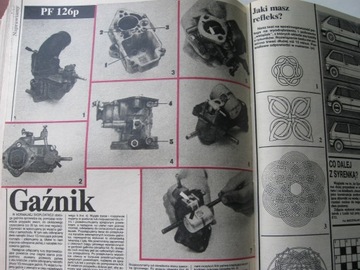 МОТОР Fiat 126p Polonez, MZ ETZ 250 Road test COMPLET 52 номера 1983г.