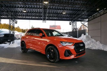 Audi Q3 II SUV 2.0 40 TFSI 190KM 2020 Audi Q3 SalonPL Bezwyp. Quattro 190KM S-Line Pulse Orange MatrixLED BangOl, zdjęcie 1