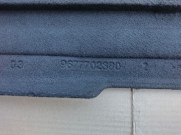 PEUGEOT 2008 1 I 13-19 POLIČKA ZADNÍ KUFRU 9877702380