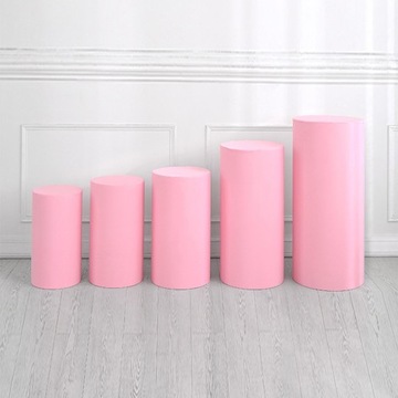 5шт цилиндрическая подставка на пьедестале украшение мягкая подставка на пьедестале