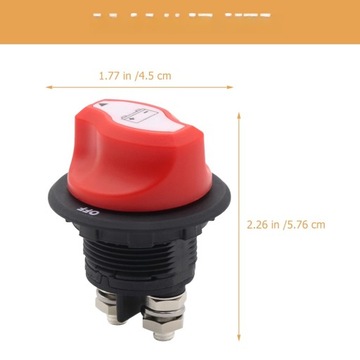 3PCS BATTERY DISCONNECT BATTERY ISOLATOR RV