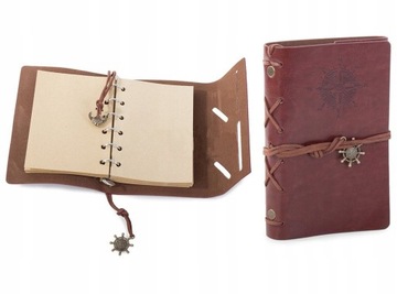 Дневник путешественника в стиле ретро-винтажный журнал