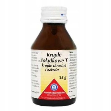 Krople żołądkowe T na zaburzenia trawienia 35 g