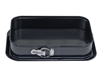 ПРЯМОУГОЛЬНЫЙ ПРОТИВЕНЬ ДЛЯ ВЫПЕЧКИ ТОРТОВ, СЪЕМНОЕ ДНО, 35Х23,5 СМ